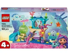 LEGO® Gabby's Dollhouse Undinės Gabės nuotykis akvariume (11204)