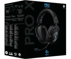 Belaidės žaidimų ausinės Logitech PRO X serijos, Juodos spalvos