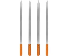 Mustang platūs iešmai "Saslik" 60 cm 4 vnt.