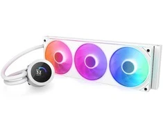 NZXT Kraken Plus 360 RGB AiO Vanduo Cooling – 360mm, baltas
