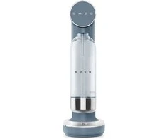 Smeg Wassersprudler SKC01SBM, 800ml Flasche, Storm Mėlyna Matt