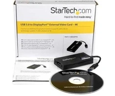 USB adapteris StarTech USB - DisplayPort Juodas (USB32DP4K)