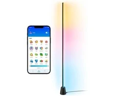Wiz Gradientinis toršeras RGB „Bluetooth“ Matter juodas - Vieda lampa 929004732801 (8719514865273)