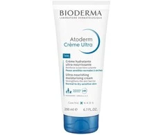 Bioderma Atoderm Crème Ultra Intensyviai drėkinantis ir maitinantis kūno kremas, 200 ml