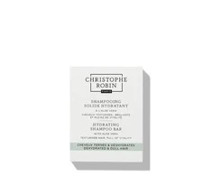 Švelniai valomasis šampūnas plaukams ir kūnui Christophe Robin Hydrating Šampūnas Bar Su Aloe Vera 100g