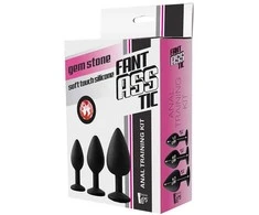 Dream Toys Fantasstic Anal Training Kit analinis kištukas Raudon Stone 3 vnt..