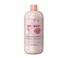 Inebrya Ice Kreminis Keratin Šampūnas atkuriamasis šampūnas plaukams su keratinu, 1000 ml