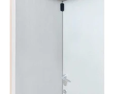 Ajax DoorProtect juodas magnetinis kontaktas