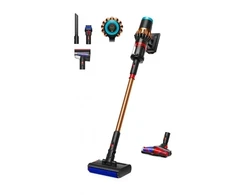 Drėgno ir sauso valymo belaidis dulkių siurblys Dyson „V16 Piston Animal Submarine“, vario/juodos matinės spalvos