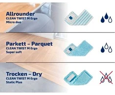 Grindų valymo rinkinys Leifheit CLEAN TWIST M Ergo
