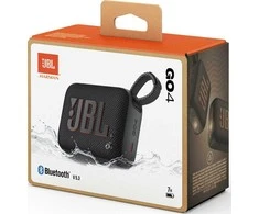Nešiojama kolonėlė JBL Go 4, Juodos spalvos