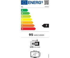 Televizorius TCL 4K QLED TV | 65T69C | 65 | Smart TV | Google TV | UHD | Juodas