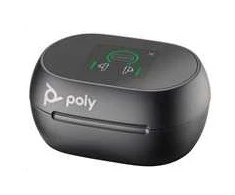 Ausinės Hewlett Packard (HP) HP Poly Voyager Free 60+ UC M Carbon Juodas Earbuds +BT700 USB-C Adapteris +Jutiklinis ekranas Charge Case