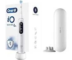Elektrinis dantų šepetėlis Oral-B iO6 Series, baltas, 4210201438069