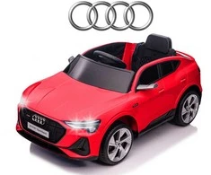 Milly Mally Akumuliatorinė transporto priemonė Audi E-Tron Sportback 4x4 Raudona