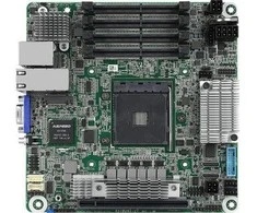 Pagrindinė plokštė Asrock X570D4I-2T AMD X570 su AM4 lizdu ir mini ITX pagrindine pagrindine dalimi
