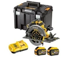 De Walt Akumuliatorinis diskinis pjūklas DeWalt DCS579X2-QW; 54 V; 2x9,0 Ah akum.