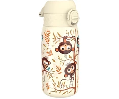 Gertuvė ion8 Leak Proof Monkeys nerūdijančio plieno buteliukas 400 ml
