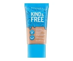 Rimmel London Kind and Free Skin Tint makiažo pagrindas 210-Golden rusvai gelsvas