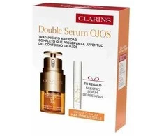 „Clarins“ dvigubo serumo paakių odai rinkinys, 15 ml, 2 vnt.