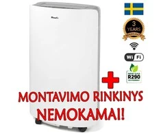 Mobilus kondicionierius CORTINA SMART Wood's +DOVANA montavimo rinkinys