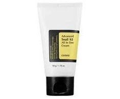 COSRX Advanced Snail 92 All in one Kreminis regeneruojantis veido kremas pažeistai odai su sraigių mucinu, 50 g