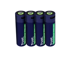 Baterija - Trust 25631 Įkraunama AA 1700 mAh 800 Ciklų 4-Paketas