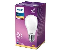 LED lemputė PHILIPS, A60, E27, 7 W, 806 lm, 2700 K