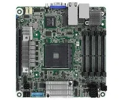 Pagrindinė plokštė Asrock X570D4I-2T AMD X570 su AM4 lizdu ir mini ITX pagrindine pagrindine dalimi