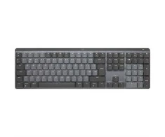 Belaidė klaviatūra Logitech MX MECHANICAL, išdėstymas: US tarptautinis (Qwerty), "Tactile Quiet", pilkos spalvos