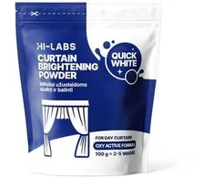 Hi Labs Milteliai užuolaidoms skalbti ir balinti 100G