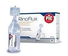 PIC Solution Fiziologinis tirpalas inhaliacijoms ir nosiai, sterilus RinoFlux 0,9% 5ml, N20