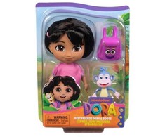 Spin Master DORA TYRINĖTOJĖ lėlė Kasdieninė paprasta Dora 15 cm