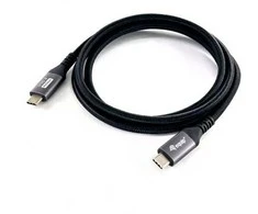 Kabelis USB Equip USB-C - USB-C 1.2 m Juodas (128381)