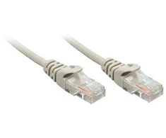 Tinklo Kabelis - LINDY Cat.5e U/UTP 15m 100MHz RJ45 M/M Pilkas