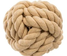 Trixie BE NORDIC virvės kamuolys, 13 cm