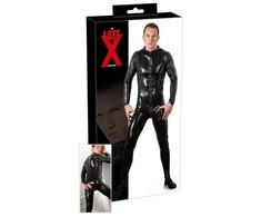 Late X Men's Latex Jumpsuit S