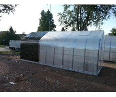 Meistro Kodas Šiltnamis STANDART*KLASIKA 15 m2/4 mm (2,5x6 m), 3 stoglangiai