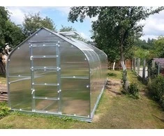 Meistro Kodas Šiltnamis STANDART*KLASIKA 15 m2/6mm. danga(2,5x6m), 3 stoglangiai