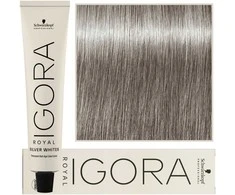 Schwarzkopf Professional Igora Sidabrinis Whites Toning Hair Dye 60ml - Sidabrinis | Sidabrinė