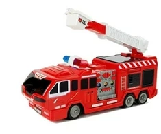 Gaisrinės automobilis su nuotolinio valdymo pultu, 28 cm