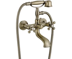 Vonios maišytuvas su dušo komplektu Kuchinox STILO, BKI_511D, Antique brass