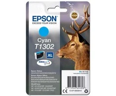 Epson T1302 rašalo kasetė, žalsvai mėlyna