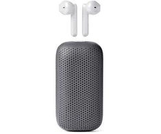 Lexon Speakerbuds belaidės ausinės su Bluetooth Speaker pilkos spalvos LA127G