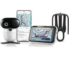 Motorola 5" Monitorius With AI and Stargrip | PIP1710 Connect