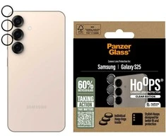 „Panzer Glass PanzerGlass Hoops“ objektyvo apsauga „Samsung Galaxy S25“, permatoma