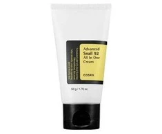 COSRX Advanced Snail 92 All in one Kreminis regeneruojantis veido kremas pažeistai odai su sraigių mucinu, 50 g