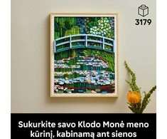 LEGO® Klodas Monė – Tiltas virš vandens lelijų tvenkinio