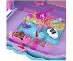 „Polly Pocket“ pramogų lagaminas