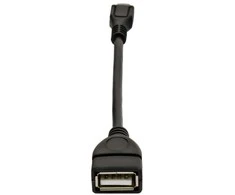 Adapteris microUSB - USB OTG Akyga - 12cm